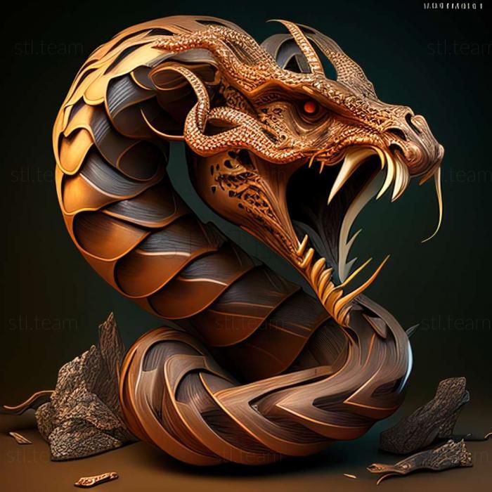3D model viper (STL)